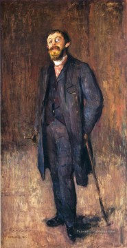 portrait Tableau Peinture - portrait du peintre jensen hjell 1885 Edvard Munch